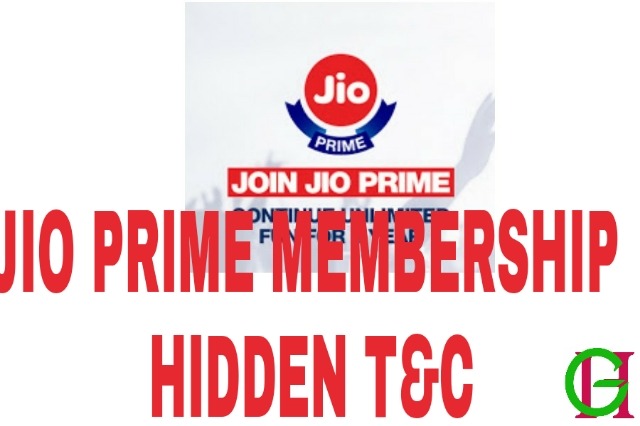 Jio prime membership hidden t&c. खरीदने से पहले जरूर पढिये