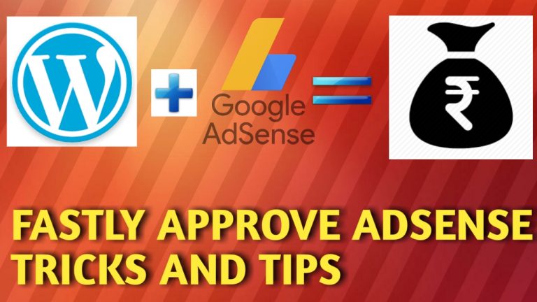 Adsense approval tricks for website in Hindi. Fastly Approve adsense account in Hindi