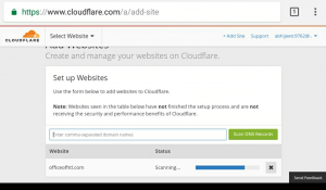 Free SSL certificate cloudflare and w3 total cache