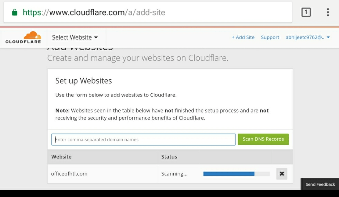 Free SSL certificate cloudflare