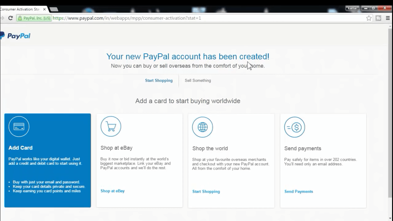 PayPal पे अकाउंट कैसे बनाये? how to create PayPal account in Hindi 5